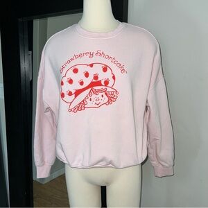 Strawberry Shortcake Pink Sweatshirt – Women’s XS